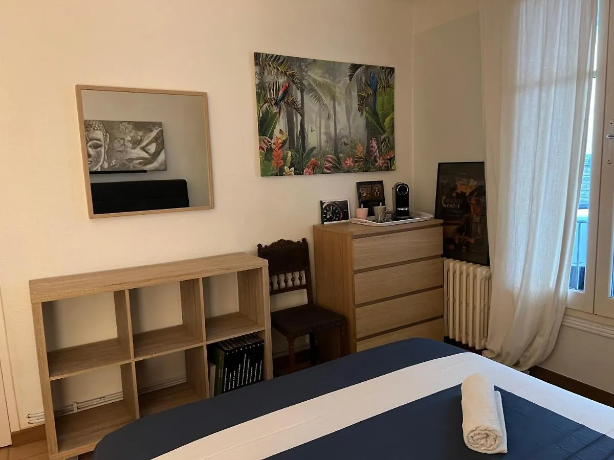 Lit Queen Size, 3Mn Beach Biarritz 0*,  France